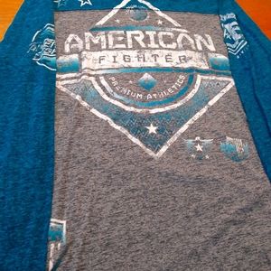 Mens long-sleeved Affliction shirt